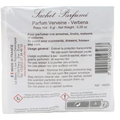 Sachet parfumé Le Blanc Parfum de Grasse désodorisant