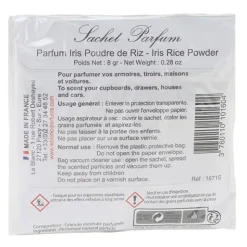 Sachet parfumé Le Blanc Parfum de Grasse désodorisant