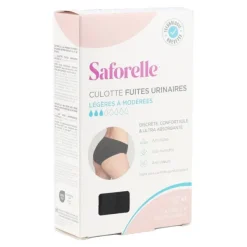 Saforelle Culotte Fuites urinaires 3 gouttes