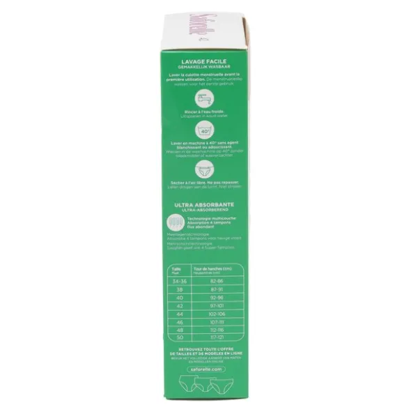 Saforelle culotte menstruelle Flux abondant