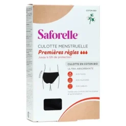 Saforelle Culotte menstruelle Premières règles