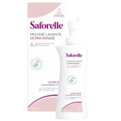 Saforelle mousse lavante ultra douce