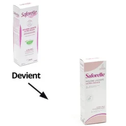 Saforelle mousse lavante ultra douce