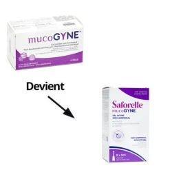 Saforelle Mucogyne gel intime non hormonal unidoses