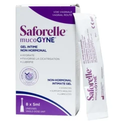 Saforelle Mucogyne gel intime non hormonal unidoses