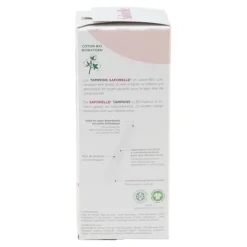 Saforelle Normal tampons avec applicateur Coton bio