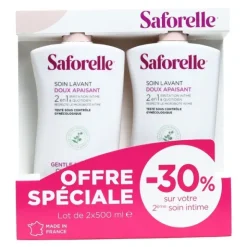Saforelle soin lavant doux apaisant