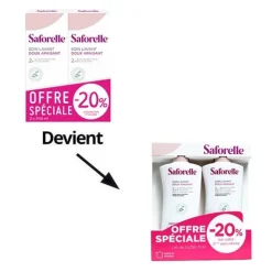 Saforelle soin lavant doux apaisant