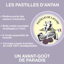 Saint Ange Pastilles à la lavande