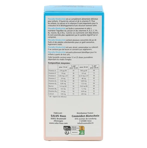 Salus Floradix Kindervital solution buvable