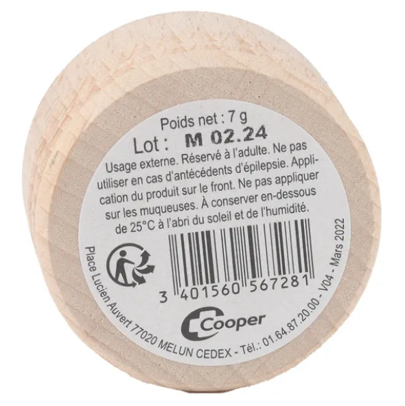 Salva macaron menthol migraine en bois