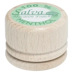 Salva macaron menthol migraine en bois