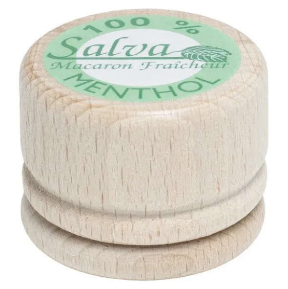 Salva macaron menthol migraine en bois