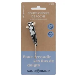 Sanodiane Coupe ongles de poche avec chainette