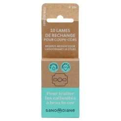 Sanodiane 10 lames de rechange pour coupe-cors