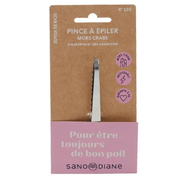 Sanodiane pince à épiler mors crabe