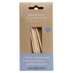 Sanodiane repousse cuticules 6 bâtonnets