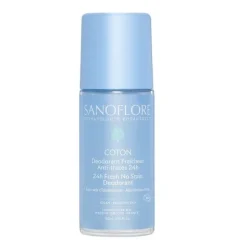 Sanoflore Déodorant Coton 24H bio roll on