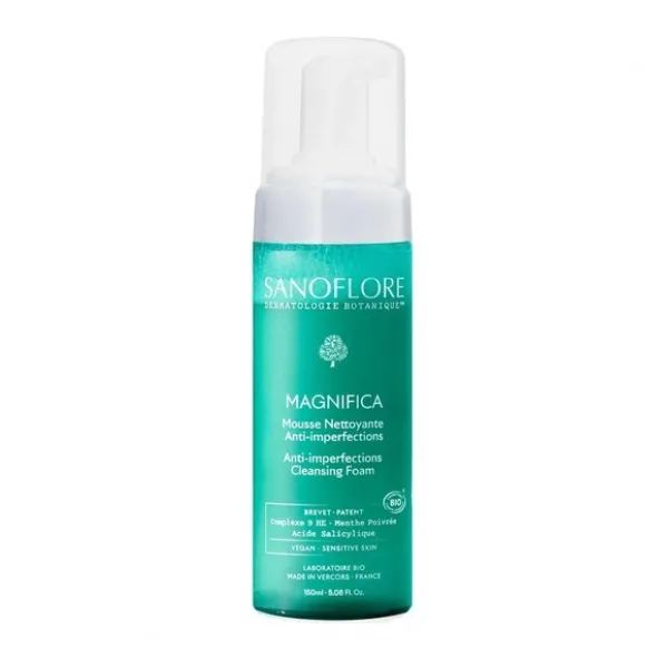 Sanoflore Magnifica Mousse Nettoyante anti imperfections bio