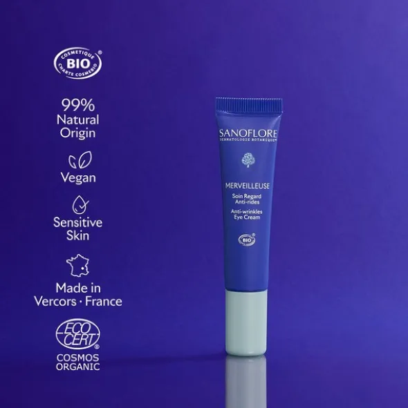 Sanoflore Merveilleuse Soin regard anti rides Bio