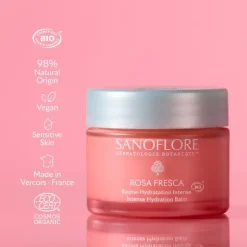 Sanoflore Rosa Fresca Baume hydratation intense bio