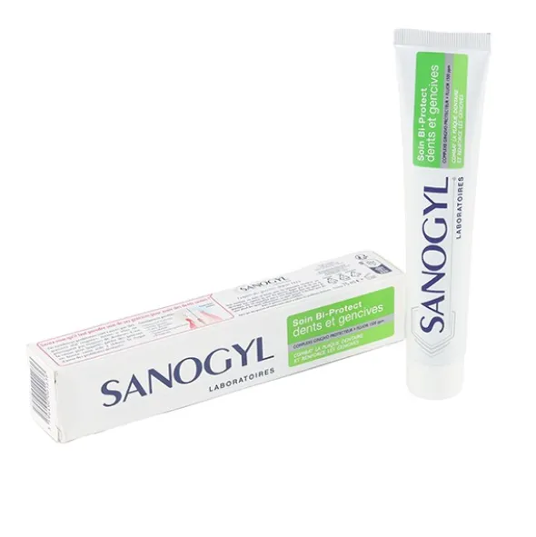 Sanogyl dentifrice Bi-Protect dents et gencives