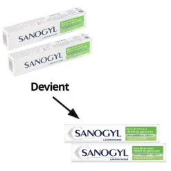 Sanogyl dentifrice Bi-Protect dents et gencives