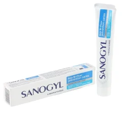 Sanogyl Soin Bi-Fluor dentifrice Prévention caries