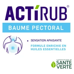 Santé Verte Actirub baume pectoral