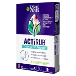 Santé Verte Actirub comprimés Coups de froid