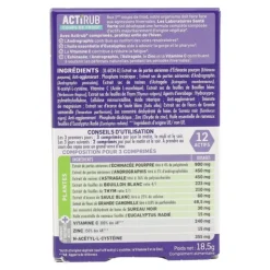 Santé Verte Actirub comprimés Coups de froid