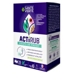 Santé Verte Actirub Coups de froid sachets