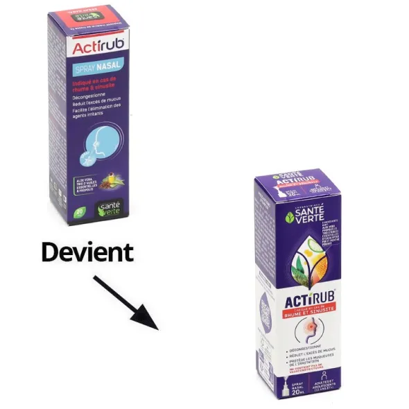 Santé Verte Actirub spray nasal
