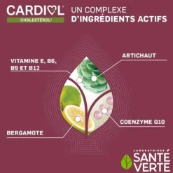 Santé Verte Cardiol comprimés