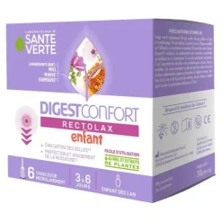 Santé Verte DigestConfort Rectolax Enfant lavement constipation