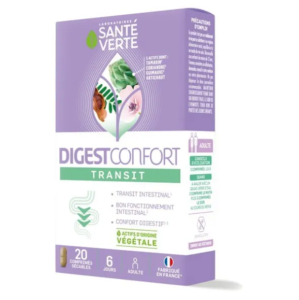 Santé Verte DigestConfort Transit comprimés