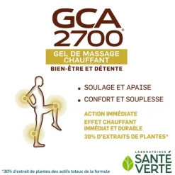 Santé Verte GCA 2700 gel de massage chauffant
