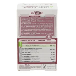 Santé Verte Levure de riz rouge et artichaut comprimés