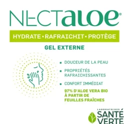 Santé Verte Nectaloe gel aloe vera Bio