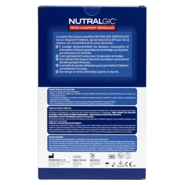 Santé Verte Nutralgic Patch chauffant