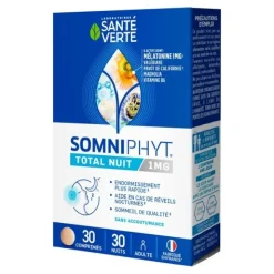 Santé Verte Somniphyt Total nuit mélatonine 1mg comprimés