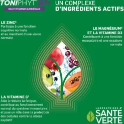 Santé Verte Toniphyt 50+ Multivitamines et minéraux comprimés