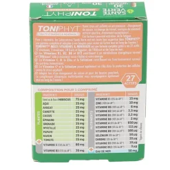 Santé Verte Toniphyt Multivitamines et minéraux comprimés