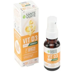 Santé verte Vit D3 1000 UI spray