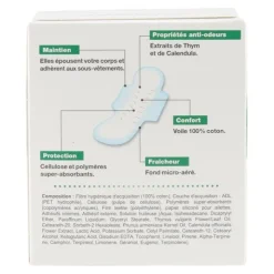 Saugella Cotton Touch Serviettes hygiéniques jour