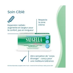Saugella Cotton Touch Super tampons