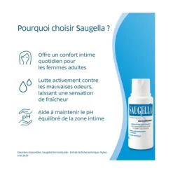 Saugella Dermoliquide soin lavant intime