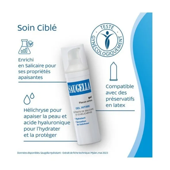 Saugella gel hydratant intime