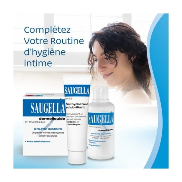 Saugella gel hydratant lubrifiant