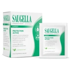 Saugella Lingettes intimes antiseptiques nettoyantes